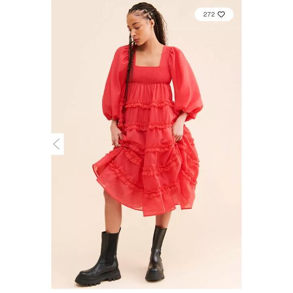Sister Jane Dresses & Skirts - Sister Jane Royale Tiered Organza Dress